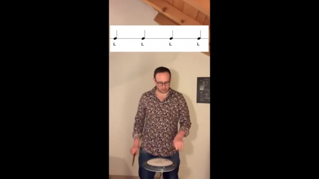 1) Easy - Coups simples - Einzelschläge